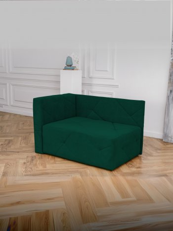 Диван 1010 изумруд, левый (BRENDOSS) в Камышлове - kamyshlov.mebel-e96.ru