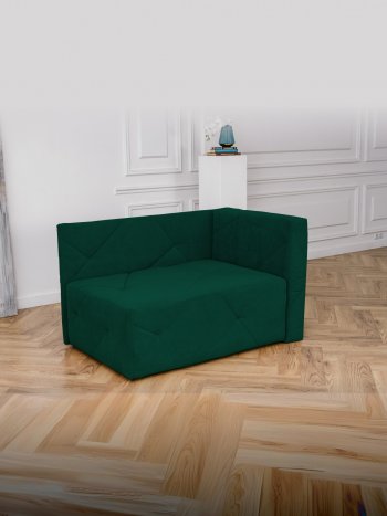 Диван 1010 изумруд, правый (BRENDOSS) в Камышлове - kamyshlov.mebel-e96.ru