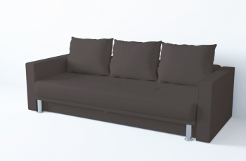 Диван-кровать Некст с подлокотниками NeoChocolate в Камышлове - kamyshlov.mebel-e96.ru