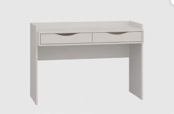 Стол письменный, арт.6-01111, кашемир серый (ГК) в Камышлове - kamyshlov.mebel-e96.ru