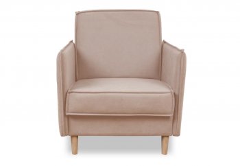Кресло 831 Бежевый, велюр (Brendoss) в Камышлове - kamyshlov.mebel-e96.ru