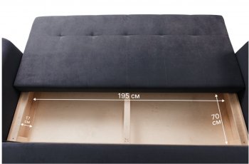 Диван 920 Графит (Brendoss) в Камышлове - kamyshlov.mebel-e96.ru