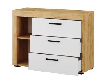 Комод Адель белый (Текс) в Камышлове - kamyshlov.mebel-e96.ru