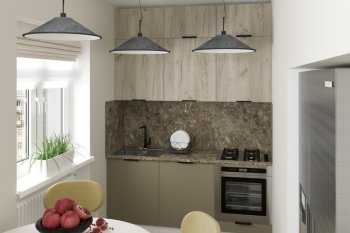 Кухонный гарнитур Альба макси 2 1800 мм (ПМ) (Герда) в Камышлове - kamyshlov.mebel-e96.ru