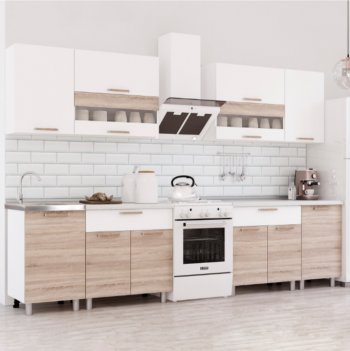 Кухонный гарнитур Айсбери 2400 мм (БТС) в Камышлове - kamyshlov.mebel-e96.ru