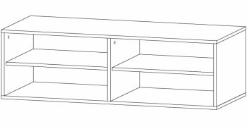 Стенка Айвори (АстридМ) в Камышлове - kamyshlov.mebel-e96.ru