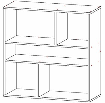 Стенка Айвори (АстридМ) в Камышлове - kamyshlov.mebel-e96.ru