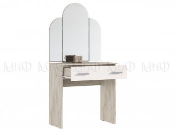 Стол туалетный Бася крафт/кашемир (Миф) в Камышлове - kamyshlov.mebel-e96.ru