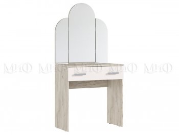 Стол туалетный Бася крафт/кашемир (Миф) в Камышлове - kamyshlov.mebel-e96.ru