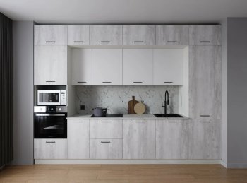 Кухонный гарнитур Бланка 3400 мм (Санвут) в Камышлове - kamyshlov.mebel-e96.ru