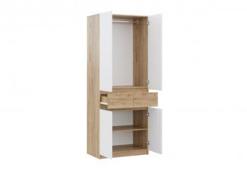 Прихожая Бостон Лайт комп.2 белый (Стиль) в Камышлове - kamyshlov.mebel-e96.ru