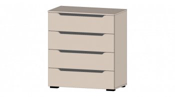 Британа Комод 4 ящика (Лин) в Камышлове - kamyshlov.mebel-e96.ru
