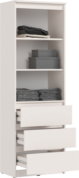 Стеллаж Челси кашемир (Миф) в Камышлове - kamyshlov.mebel-e96.ru