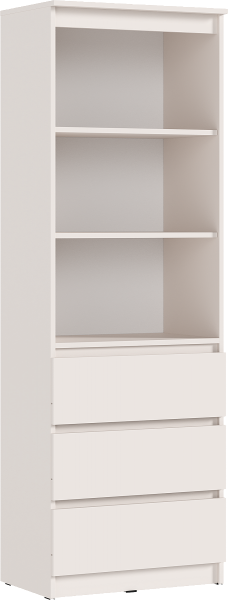 Письменный стол угловой + Стеллаж Челси кашемир (Миф) в Камышлове - kamyshlov.mebel-e96.ru