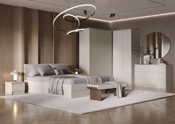 Спальный гарнитур Челси Кашемир. модульный (Миф) в Камышлове - kamyshlov.mebel-e96.ru