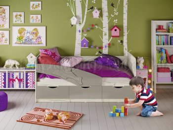 Кровать Дельфин шарли мокко (Миф) в Камышлове - kamyshlov.mebel-e96.ru