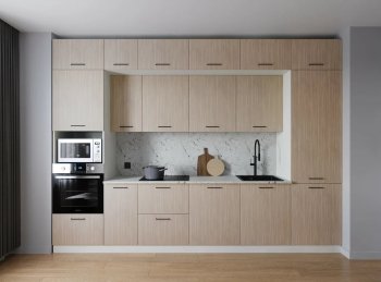 Кухонный гарнитур Шимо 3400 мм МДФ (Санвут) в Камышлове - kamyshlov.mebel-e96.ru