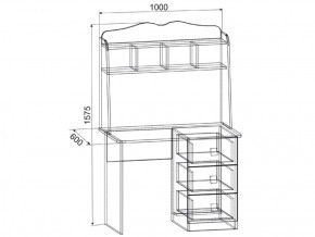 Набор детской мебели Амели (модульная) в Камышлове - kamyshlov.mebel-e96.ru