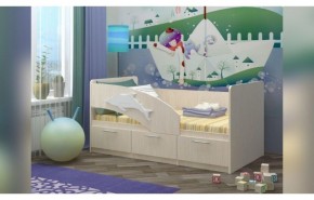 Детская кровать Дельфин-5 80х160 (Р) в Камышлове - kamyshlov.mebel-e96.ru
