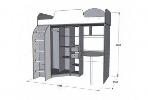 Набор детской мебели Омега-18 (модульная) в Камышлове - kamyshlov.mebel-e96.ru