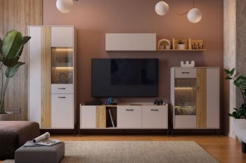 Стенка Доминика модульная  (Мебельсон) в Камышлове - kamyshlov.mebel-e96.ru