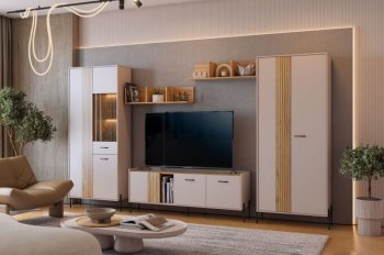 Стенка Доминика модульная  (Мебельсон) в Камышлове - kamyshlov.mebel-e96.ru