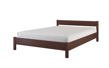 Кровать из массива Эби Орех (БМ) в Камышлове - kamyshlov.mebel-e96.ru