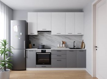 Кухонный гарнитур Элеганция 2400 мм Sanvut в Камышлове - kamyshlov.mebel-e96.ru