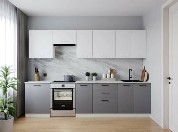 Кухонный гарнитур Элеганция 3000 мм (Санвут) в Камышлове - kamyshlov.mebel-e96.ru