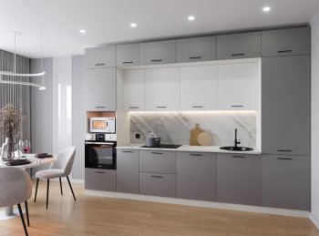 Кухонный гарнитур Элеганция 3400 мм (Санвут) в Камышлове - kamyshlov.mebel-e96.ru