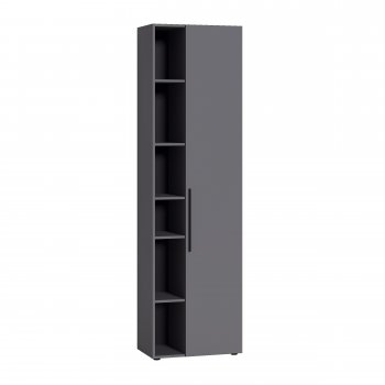 Шкаф 600 мм Эйр 16.324.02 графит (Моби) в Камышлове - kamyshlov.mebel-e96.ru