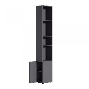 Шкаф торцевой Эйр 16.323 графит (Моби) в Камышлове - kamyshlov.mebel-e96.ru