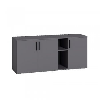 Тумба под ТВ Эйр 16.55 графит (Моби) в Камышлове - kamyshlov.mebel-e96.ru