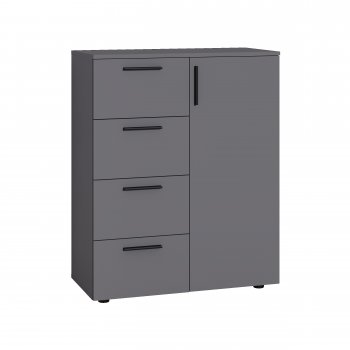 Комод Эйр 16.241 графит (Моби) в Камышлове - kamyshlov.mebel-e96.ru