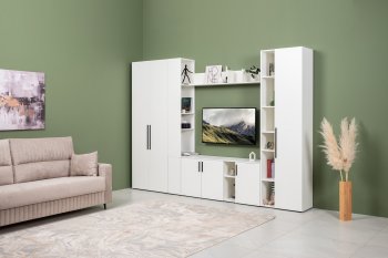 Шкаф торцевой Эйр 16.323 белый (Моби) в Камышлове - kamyshlov.mebel-e96.ru