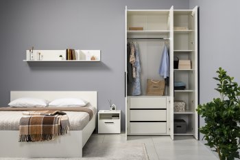 Спальный гарнитур Эйр модульный (Моби) в Камышлове - kamyshlov.mebel-e96.ru
