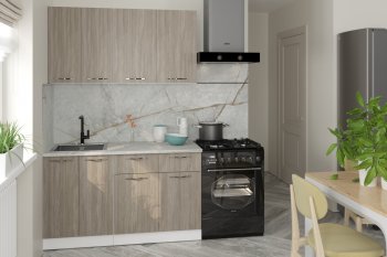 Кухонный гарнитур Фьюджи 1400 мм (Герда) в Камышлове - kamyshlov.mebel-e96.ru