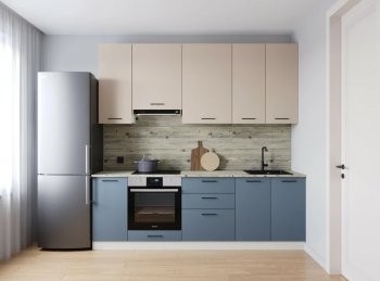 Кухонный гарнитур Фьюжн 2400 мм Sanvut в Камышлове - kamyshlov.mebel-e96.ru