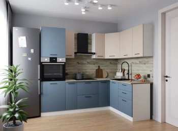 Угловой кухонный гарнитур Фьюжн 2400*1600 мм Sanvut в Камышлове - kamyshlov.mebel-e96.ru