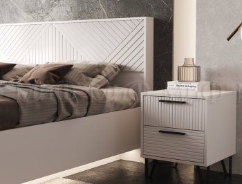 Кровать парящая с ПМ Флэш кашемир (Миф) в Камышлове - kamyshlov.mebel-e96.ru
