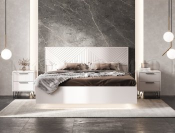 Кровать парящая с ПМ Флэш кашемир (Миф) в Камышлове - kamyshlov.mebel-e96.ru