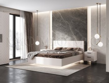 Кровать парящая с ПМ Флэш кашемир (Миф) в Камышлове - kamyshlov.mebel-e96.ru