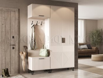 Прихожая Флэш комп.2, кашемир (Миф) в Камышлове - kamyshlov.mebel-e96.ru