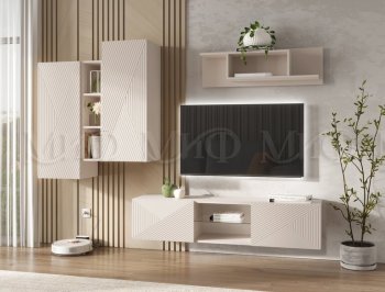 Стенка Флэш кашемир (Миф) в Камышлове - kamyshlov.mebel-e96.ru