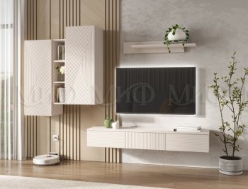 Стенка Флэш комп.2 кашемир (Миф) в Камышлове - kamyshlov.mebel-e96.ru