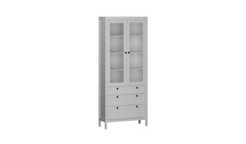 Пенал со стеклом Фрея (СБК) в Камышлове - kamyshlov.mebel-e96.ru