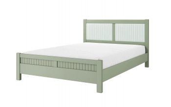 Кровать из массива Фрида Зеленый самшит (БМ) в Камышлове - kamyshlov.mebel-e96.ru