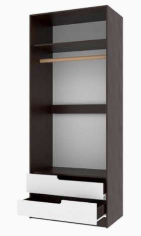 Шкаф 800 мм 2-х створчатый Гавана (Текс) в Камышлове - kamyshlov.mebel-e96.ru