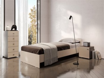 Спальный гарнитур Гиза модульный (МИ) в Камышлове - kamyshlov.mebel-e96.ru