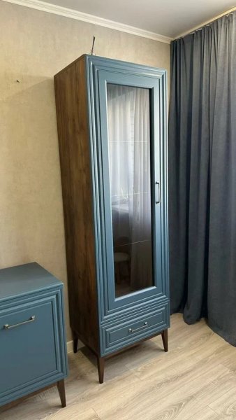 Стенка Гориция Зеленый сапфировый (БМ) в Камышлове - kamyshlov.mebel-e96.ru